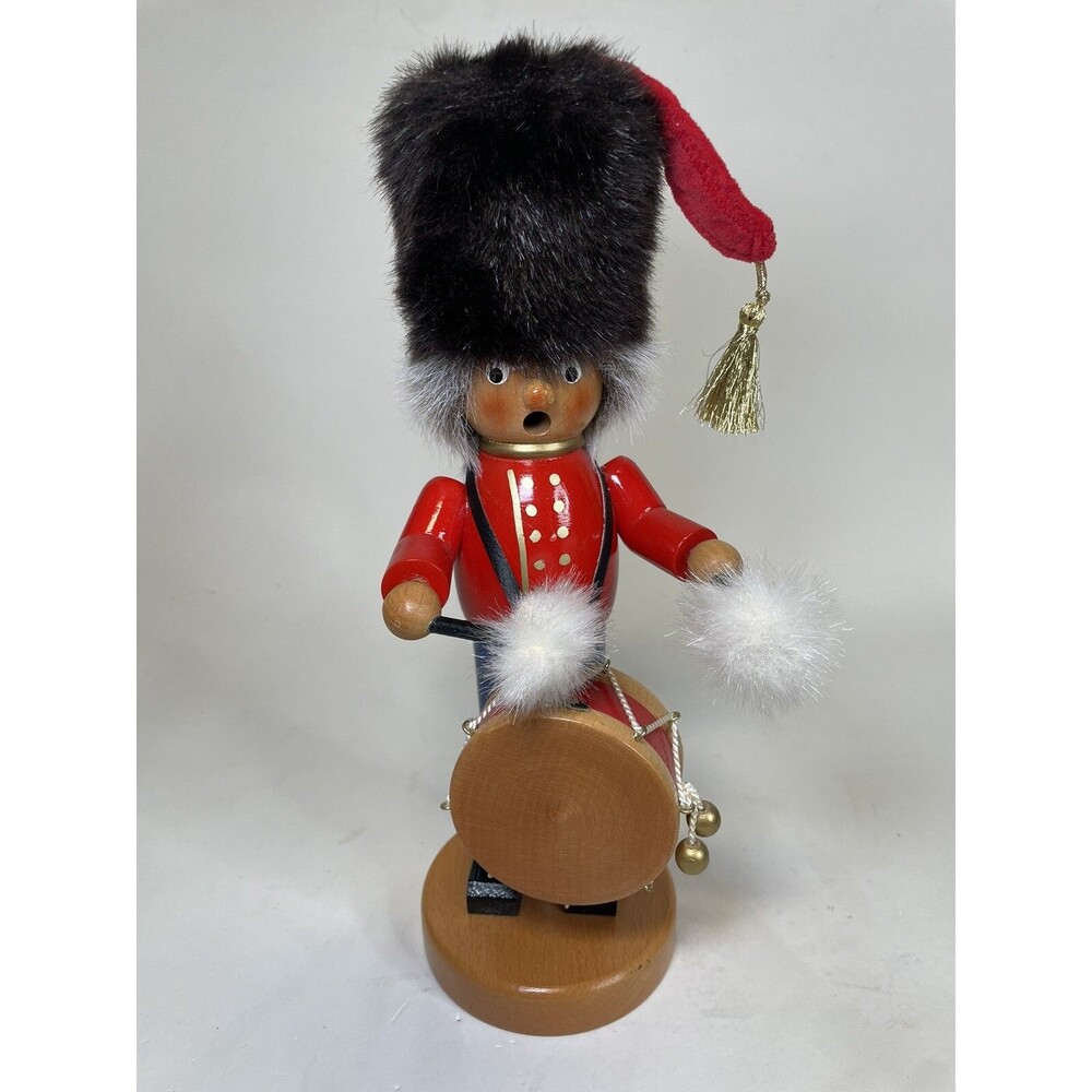 Steinbach German Nutcracker Chubby Drummer Boy Incense